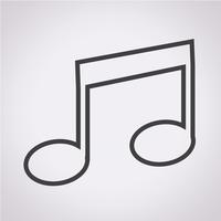 Music Note Icon vector