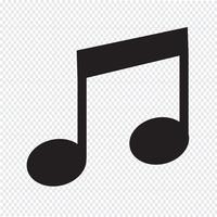 Music Note Icon vector