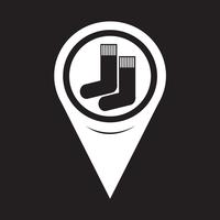 Map Pointer Sock Icon