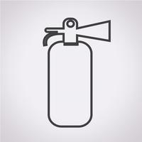 Fire Extinguisher Icon vector