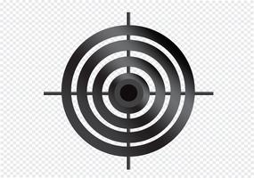 Icono de objetivo Signo de símbolo vector