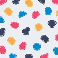 Abstract colorful shape pattern cute line background. You can use this for colors shapes design, cover, style heading. vector