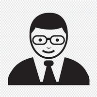 people user icon vector