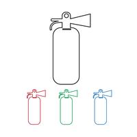 Fire Extinguisher Icon vector