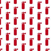 Fire Extinguisher pattern background vector