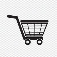 Shopping icon  symbol sign vector