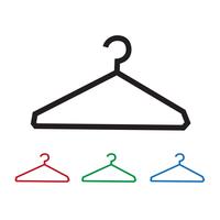 Clothes Hanger Icon vector