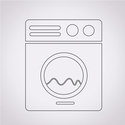 Washing machine icon