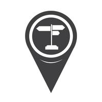 Map Pointer Signpost Icon