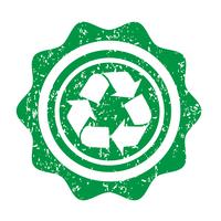 Recycle sign  symbol sign vector