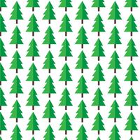 Fondo de patrón icono de árbol de navidad vector