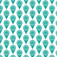 Pattern background Map pointer icon vector