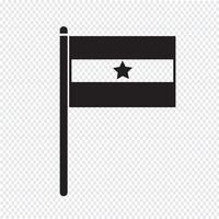 flag icon  symbol sign vector