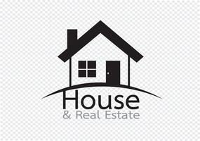 House icon and  Real Estate Building abstract design  vector