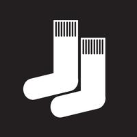 sock icon  symbol sign vector