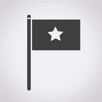 flag icon  symbol sign vector