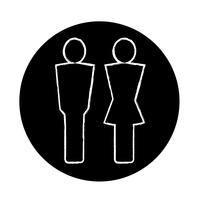 man and lady People icon vector