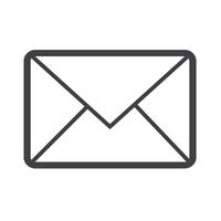 email symbol icon vector