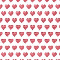 hearts pattern background vector