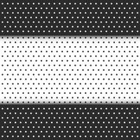 black and white polka dot vector