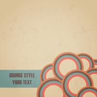 retro grunge background vector