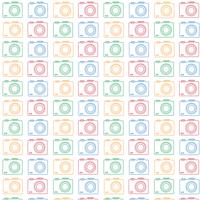 camera pattern background vector