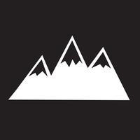 Mountains Icon  symbol sign vector