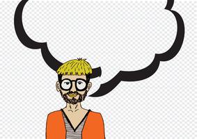 People thinking and peoples talking with dialog speech bubbles vector