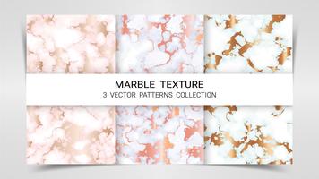 Marble Texture, Premium Set of Vector Patterns Collection.