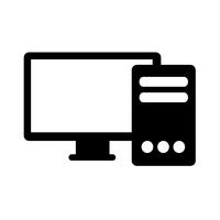 computer icon  symbol sign vector