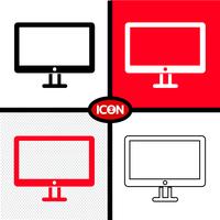 tv icon  symbol sign vector