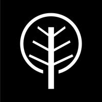 tree icon  symbol sign vector