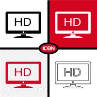 tv icon  symbol sign vector