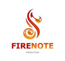 Fire Note Logo vector