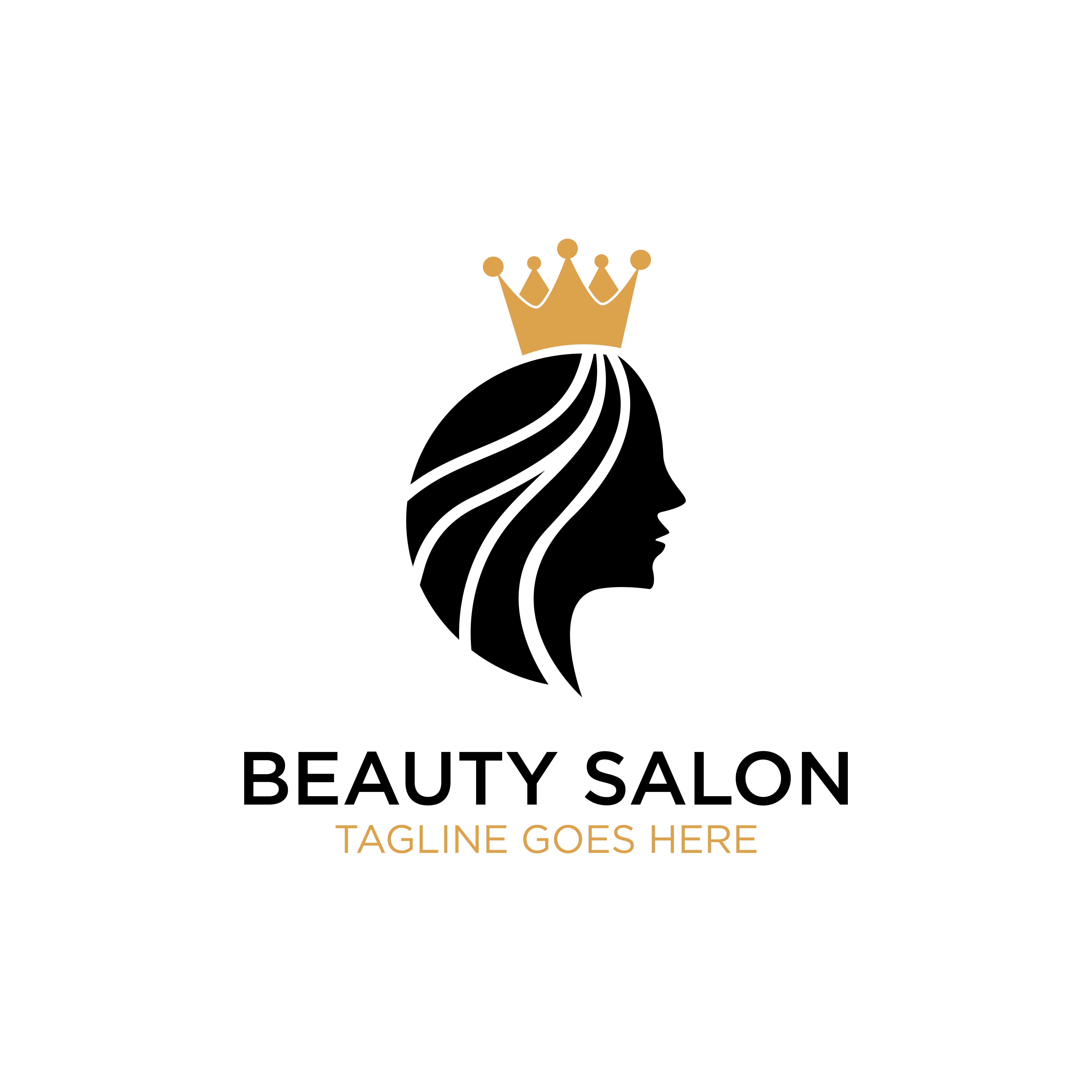 Nieuw Beauty Salon Logo Design Inspiration - Download Free Vectors HU-05