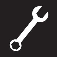 wrench icon  symbol sign