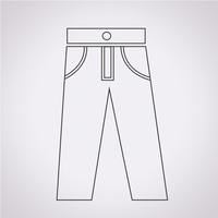 trousers icon  symbol sign