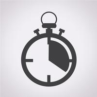 stopwatch icon  symbol sign vector