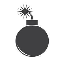 Bomb Icon  symbol sign vector