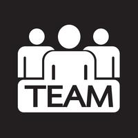 team icon  symbol sign vector