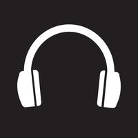 headphones icon  symbol sign vector