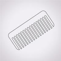 comb icon  symbol sign vector