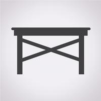 Table Icon  symbol sign vector
