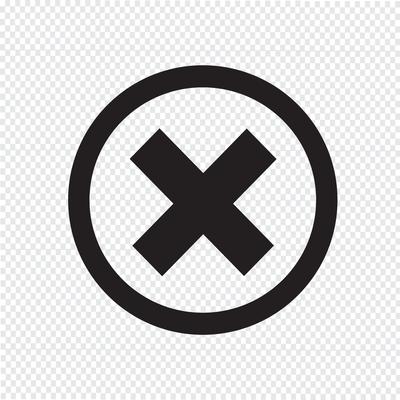 Delete Icon  symbol sign