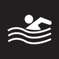 Swim Icon  symbol sign vector