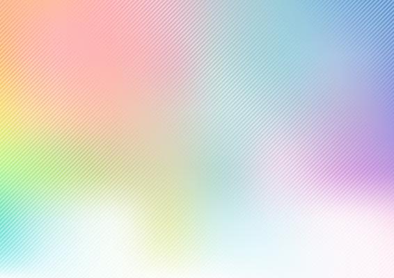 Abstract rainbow pastel blurred soft background with diagonal lines texture.