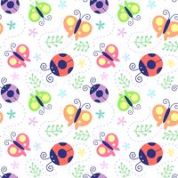 Seamless pattern background vector