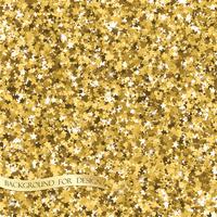 Gold glitter texture. Background for your design. Vector