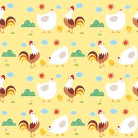 Seamless pattern background vector