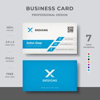 Minimal Business Card vector